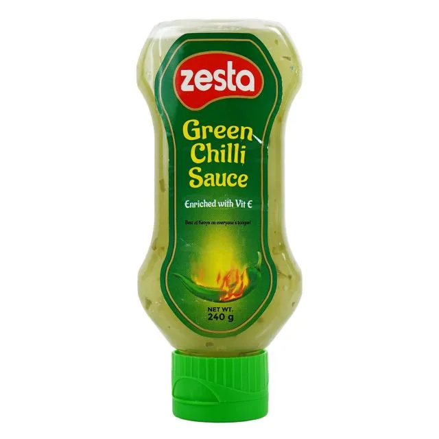 Zesta Green Chilli Sauce 240G